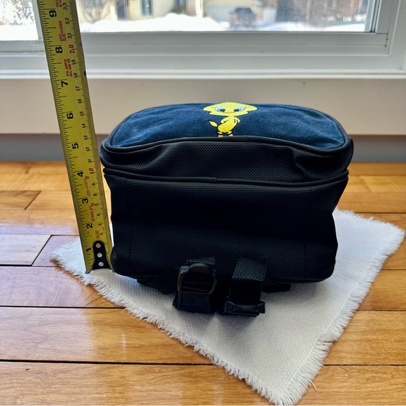 Vintage 1997 Tweety Bird Mini Backpack KeepSack Karacter Bags Looney Tunes - Picture 9 of 11